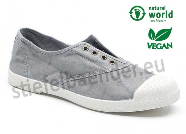 Veganer Sneaker 102E in gris claro (grau)