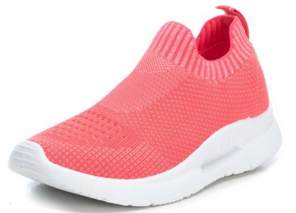 Super bequeme Sock Sneakers von Xti aus Spanien, koralle (coral)