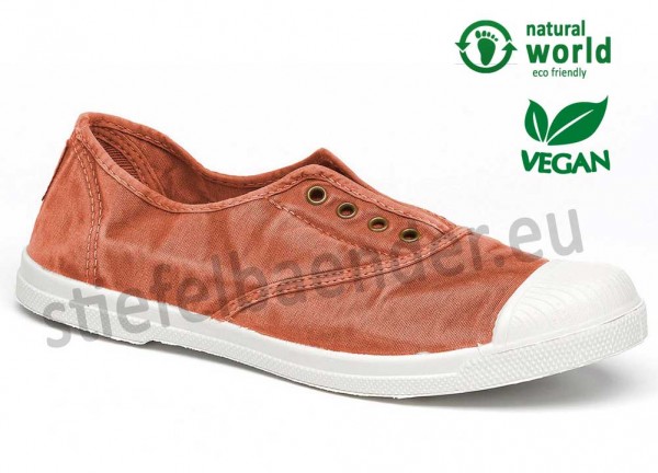 Veganer Sneaker 102E in cangrejo (orange)