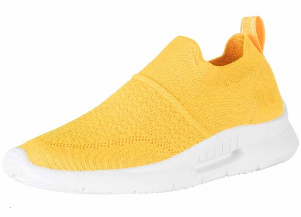 Bequemer Sneaker aus Spanien, Stretch, Farbe gelb (amarillo)