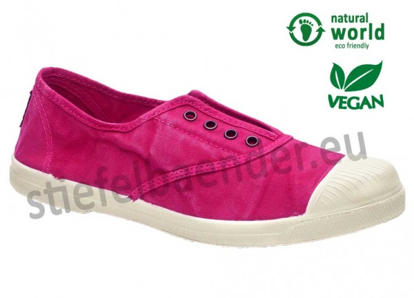 Veganer Sneaker 102E in fucsia (pink)